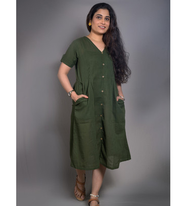 Green Half sleeves  ...