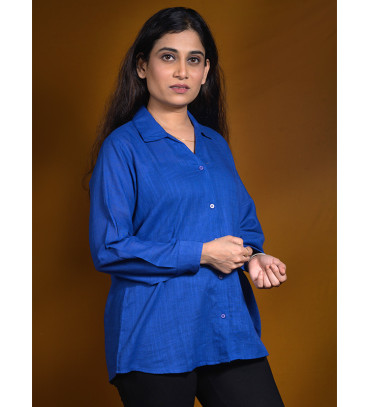 Shirt electric blue ...