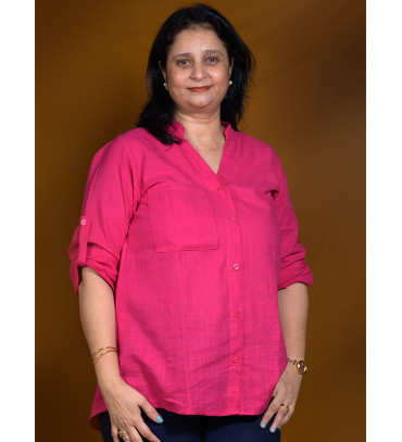 Stand collar Rani Pi...