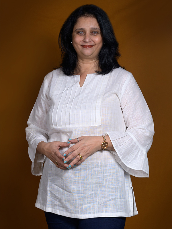 White Pintux Short top 